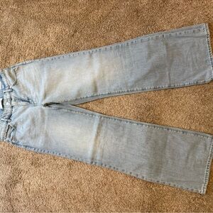 LOFT Denim Light Blue Trousers